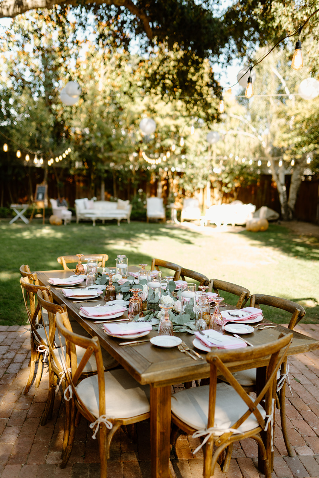 table details at wedding at 1880 Union Hotel in Los Alamos, Ca photography by Cobblestone