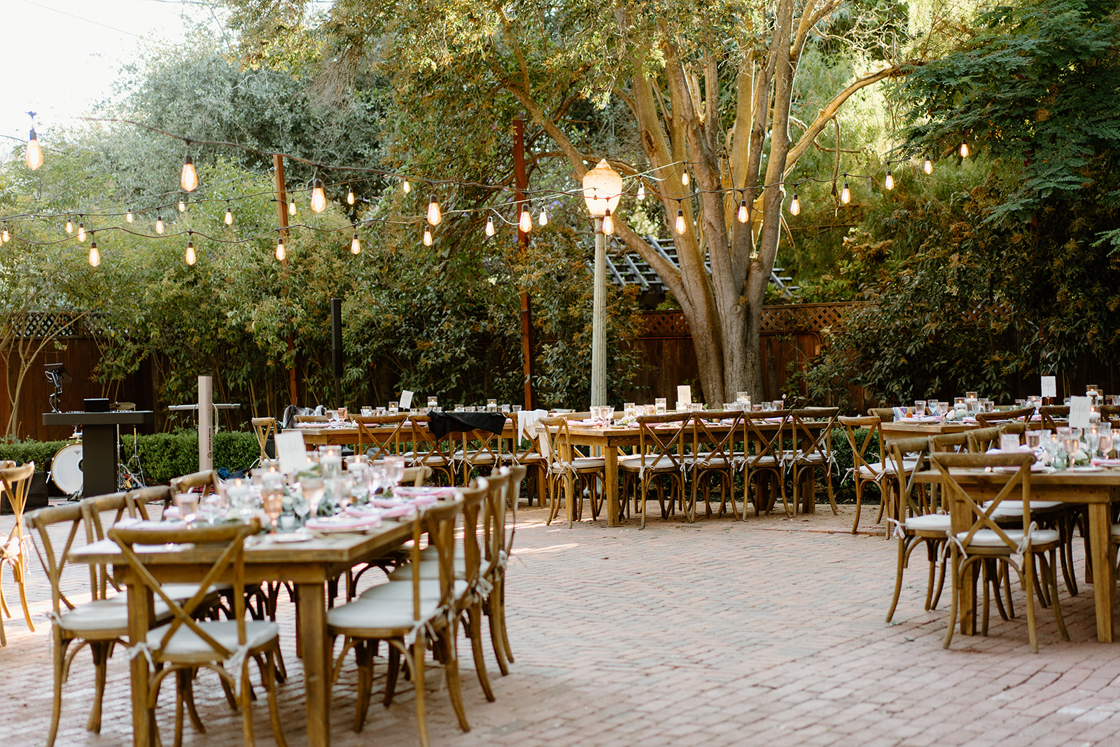 table details at wedding at 1880 Union Hotel in Los Alamos, Ca photography by Cobblestone