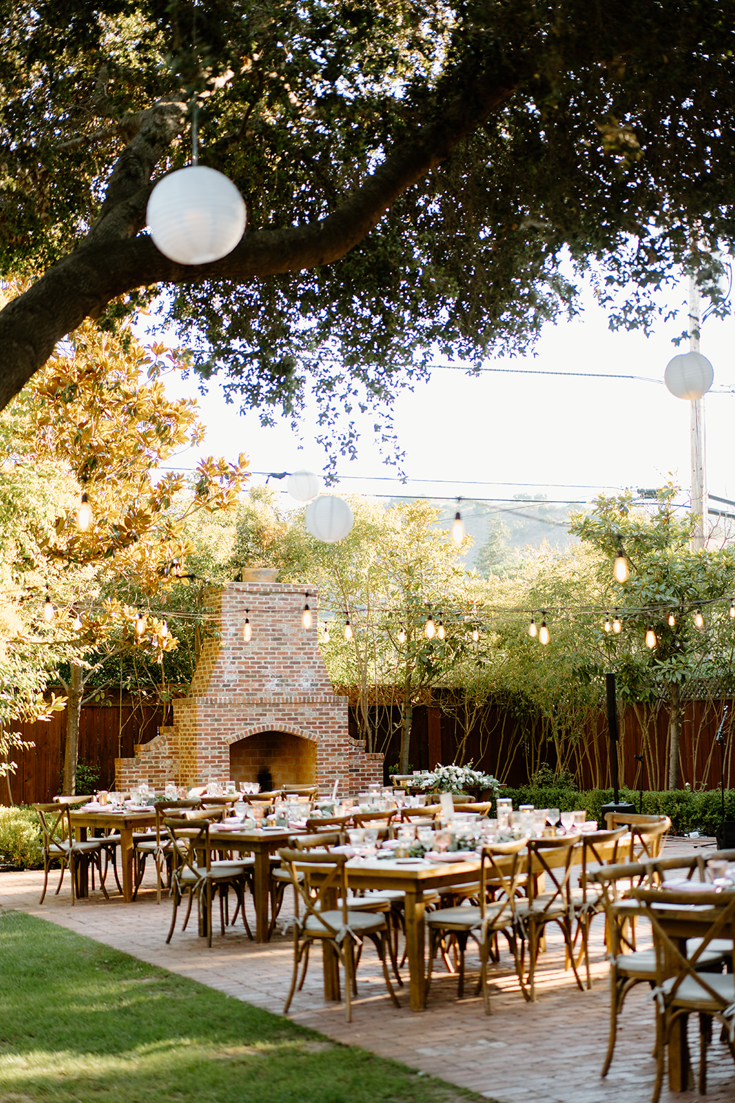 table details at wedding at 1880 Union Hotel in Los Alamos, Ca photography by Cobblestone