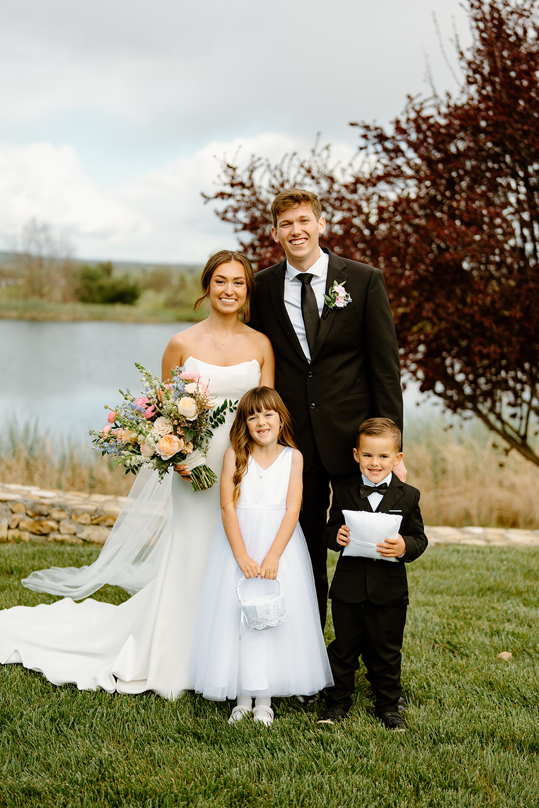 bride and groom during ceremony San Luis Obispo CA, photography by Cobblestone
