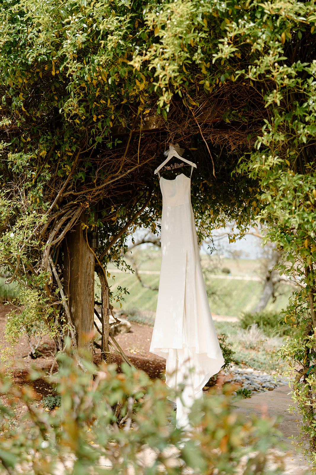 wedding details of dress San Luis Obispo CA, photography by Cobblestone