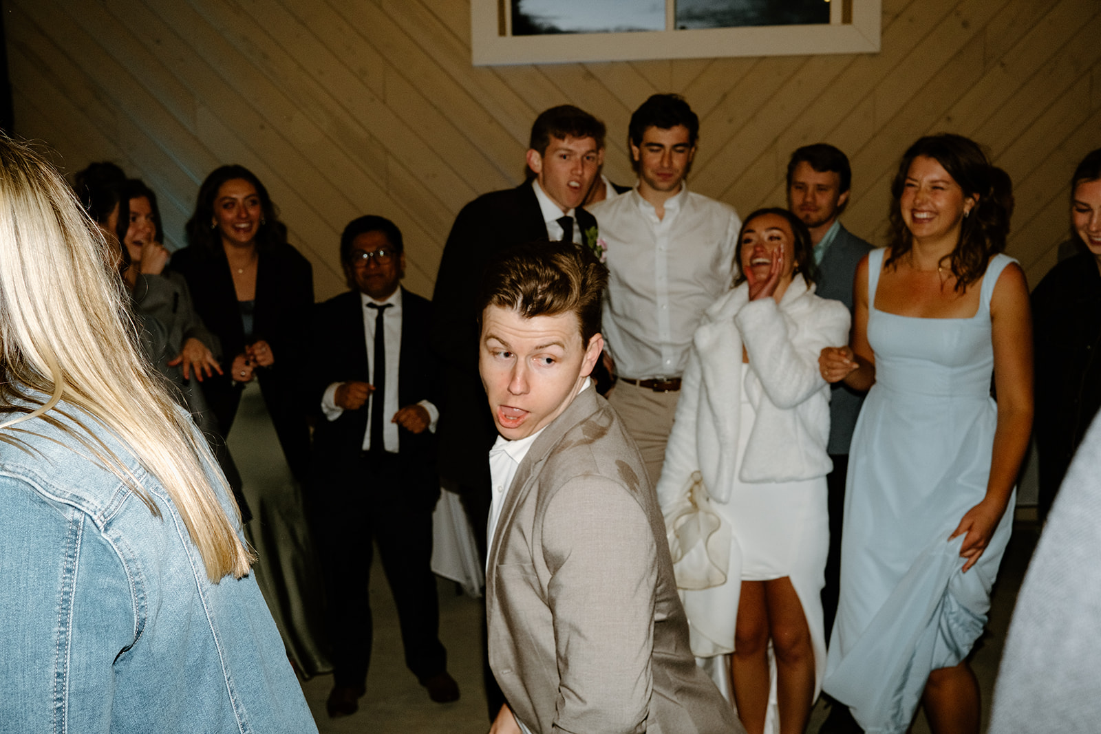 reception dancing at wedding in San Luis Obispo CA, photography by Cobblestone