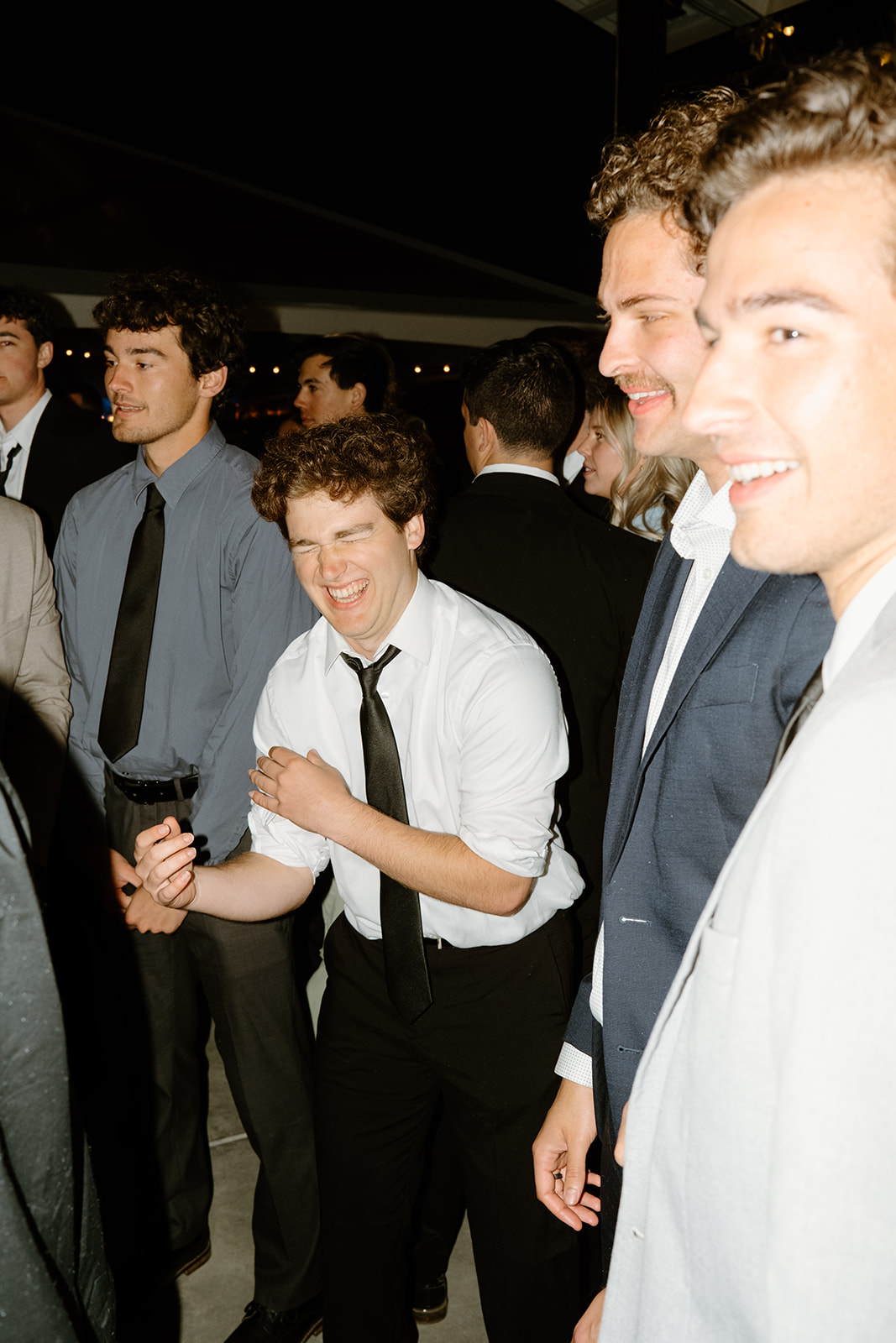 reception dancing at wedding in San Luis Obispo CA, photography by Cobblestone
