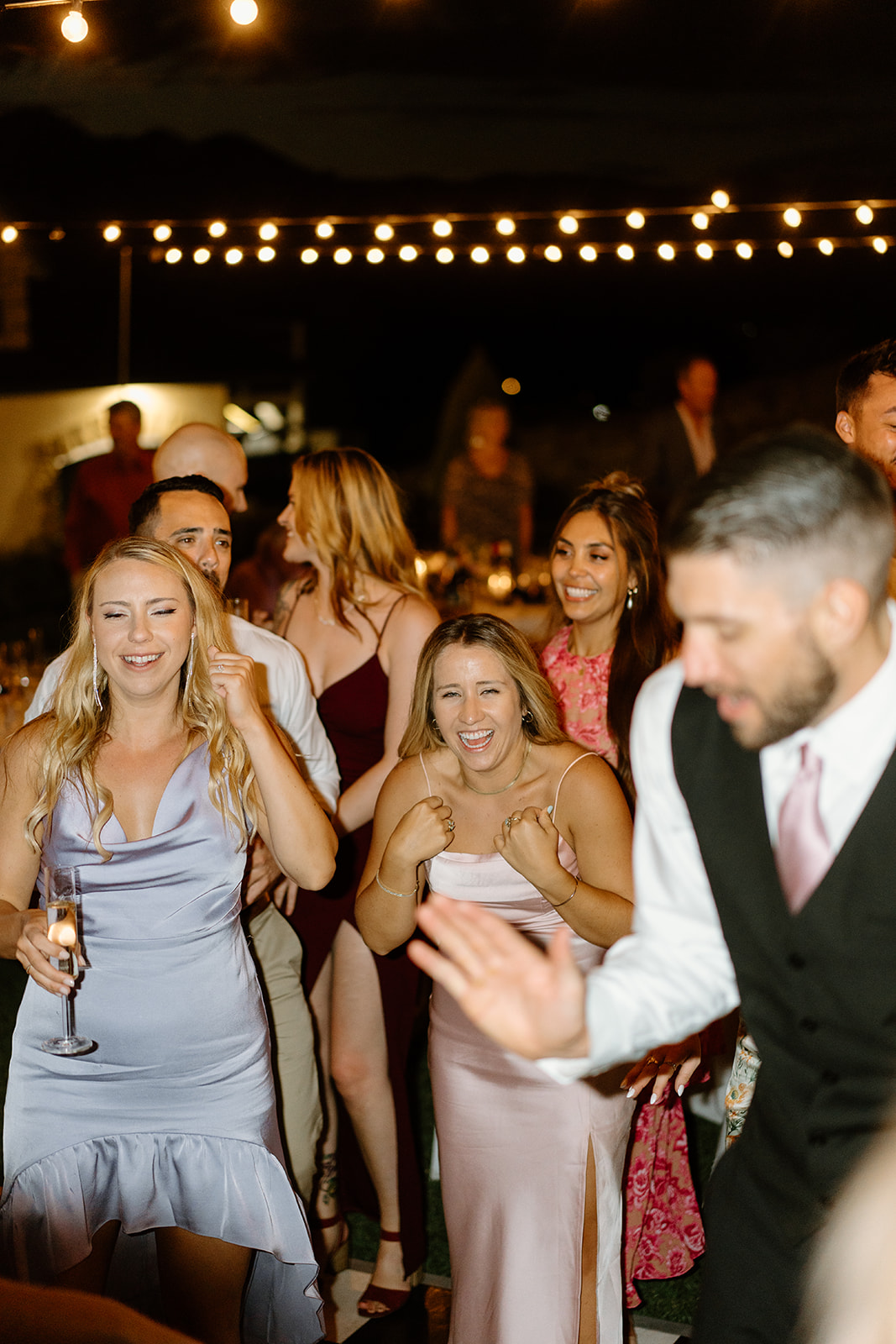 dancing at wedding in San Luis Obispo CA, photography by Cobblestone