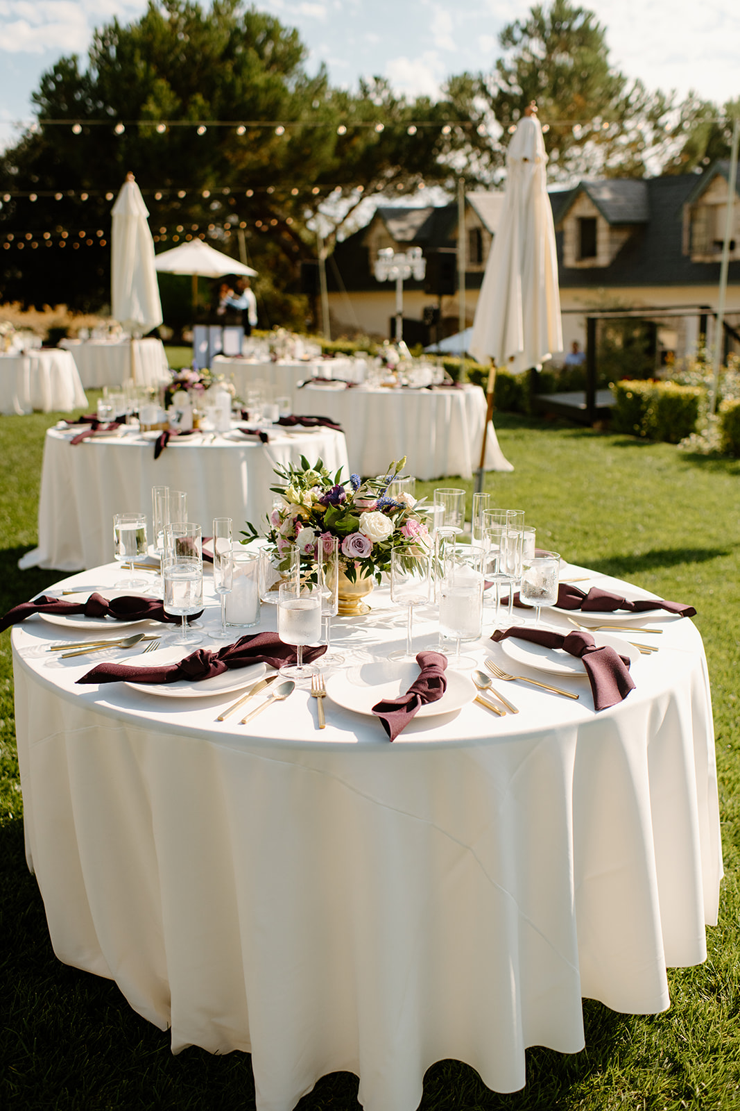 table details at wedding in San Luis Obispo CA, photography by Cobblestone